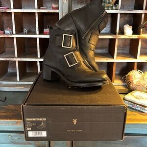 Frye RARE! belted made in USA!